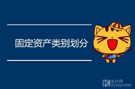 固定资产类别是怎么划分的？