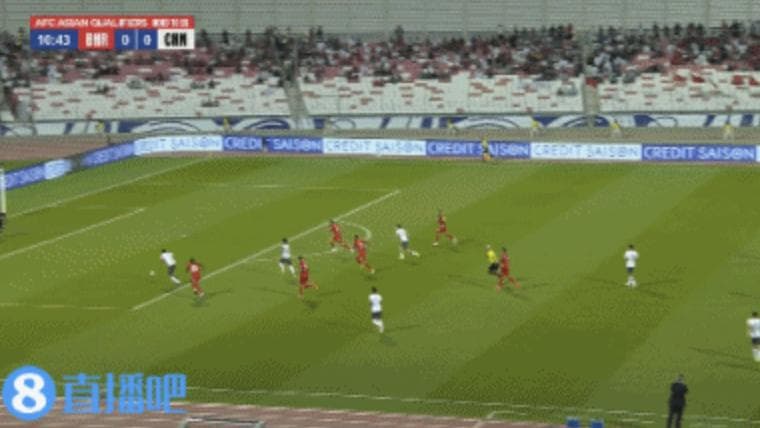 0:0！张玉宁单刀球没进，国足上半场战平巴林