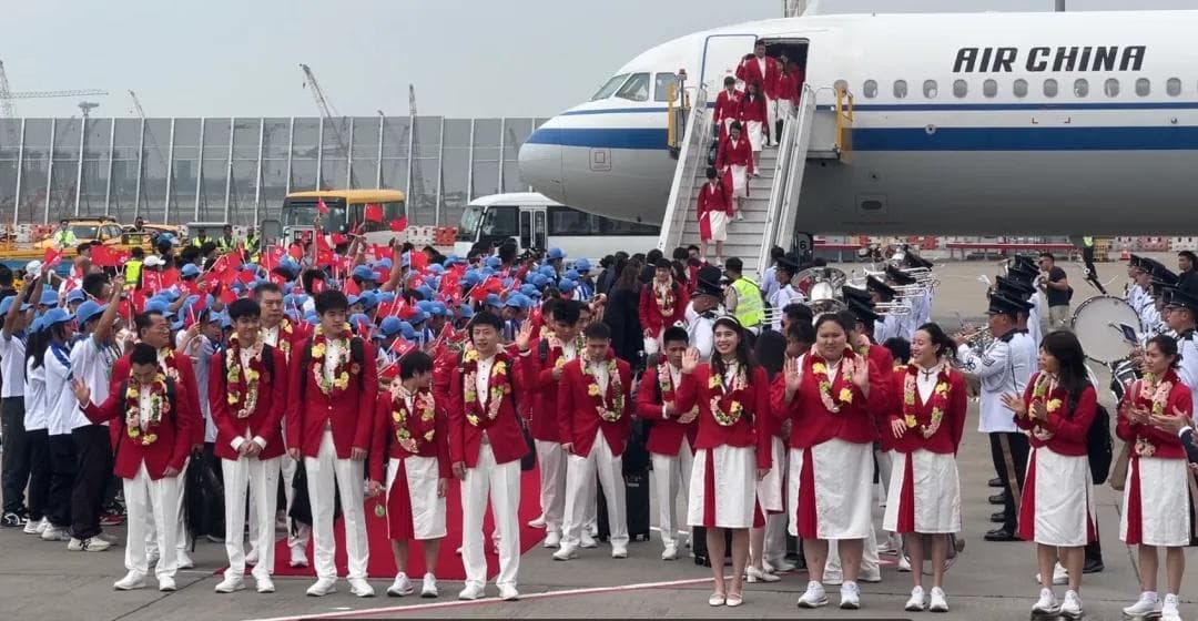 巴黎奥运会内地奥运健儿代表团抵港，三日行程安排公布