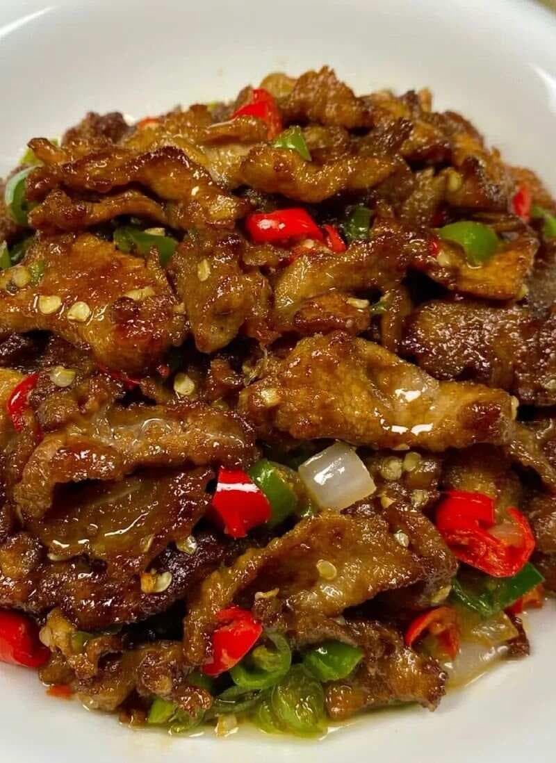 180天真实做家常菜不重样（56/180)香煎椒盐梅花肉
