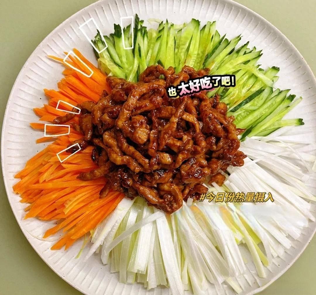 这才是京酱肉丝正确的做法，只要掌握技巧，口感纯正嫩滑