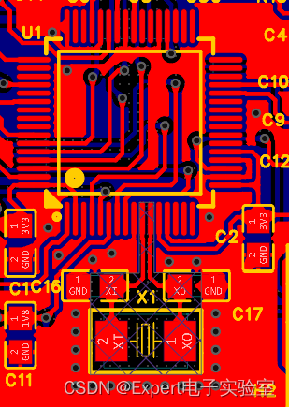 PCB布线（不要用自动布线！）