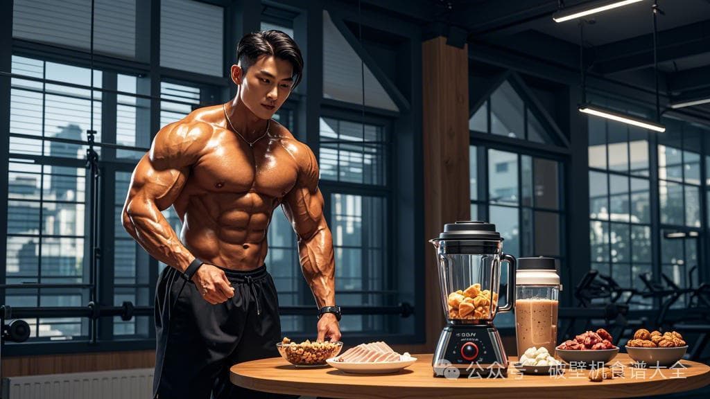 7款破壁机高蛋白饮品，助力健身增肌