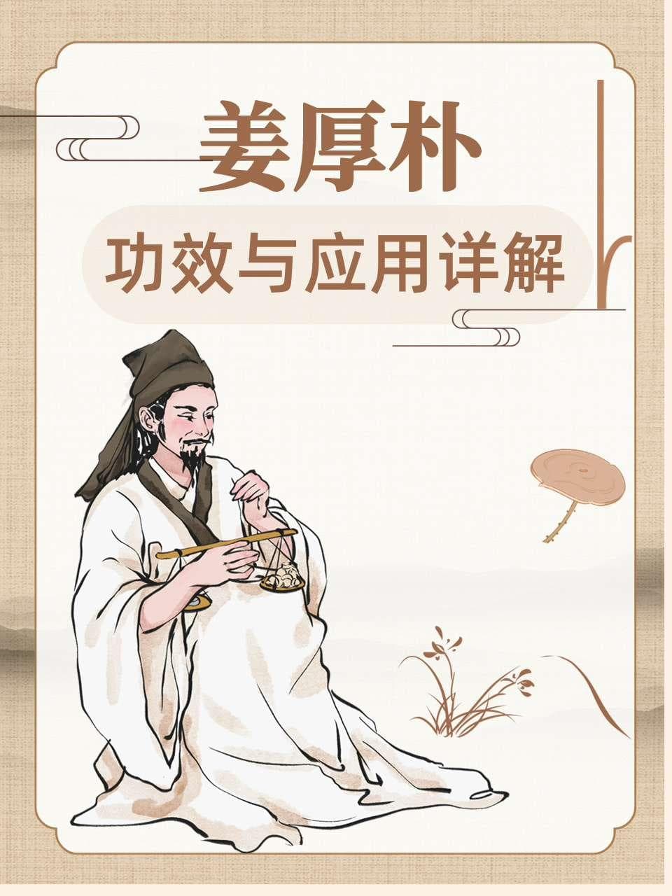 姜厚朴的3大健康功效，你知道吗？