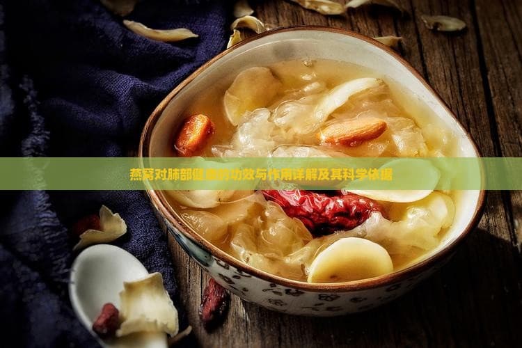 燕窝对肺部健康的功效与作用详解及其科学依据