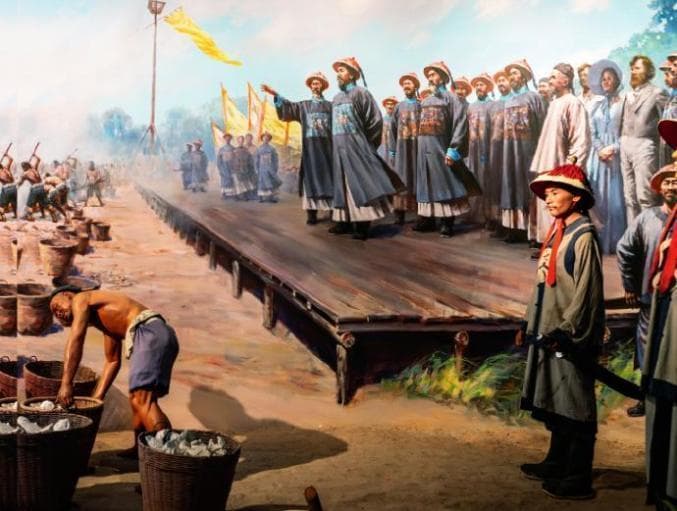 1839年虎门销烟：林则徐主持销毁237万斤鸦片