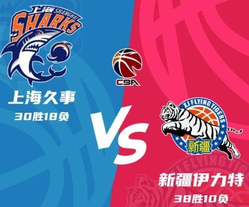 🏀CBA半场：王哲林15+6对飚阿不都19+10 上海58-45领先新疆