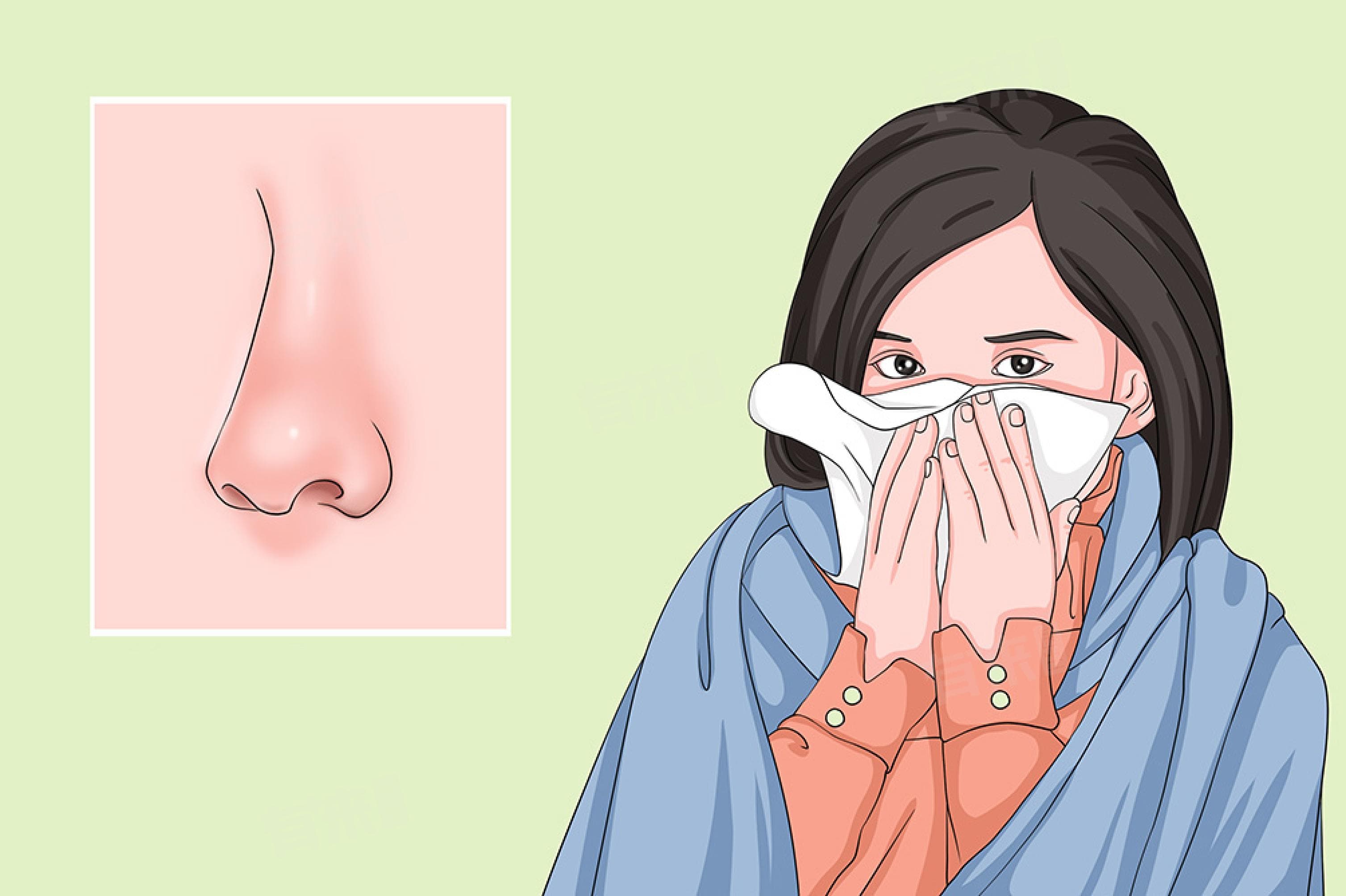 鼻子堵住了怎么办快速通气