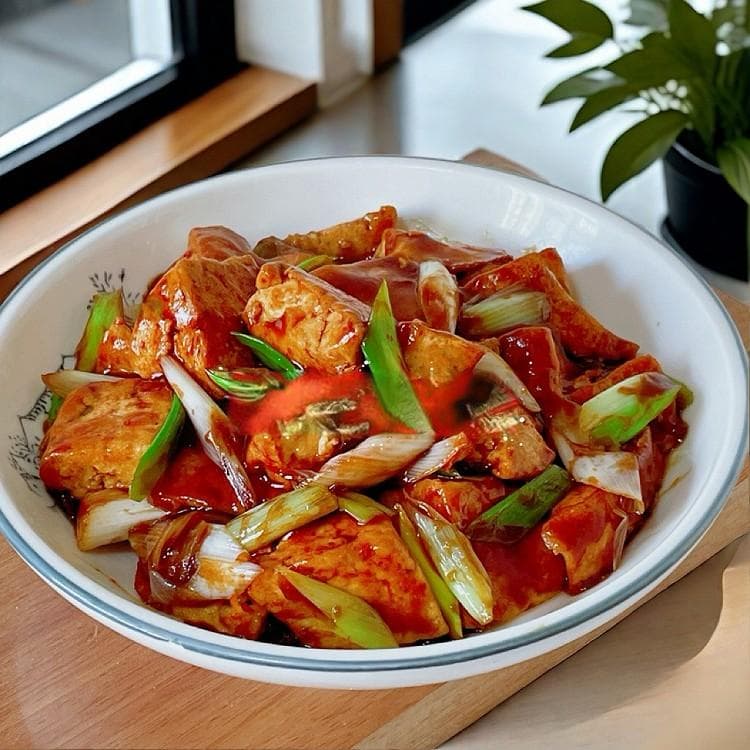 葱烧豆腐：简单美味的家常菜