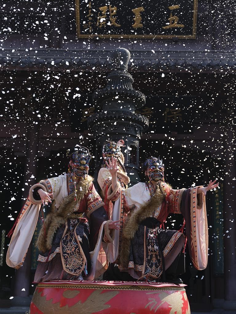2025世界年｜非遗春节：观傩戏，祈福纳祥的古老仪式