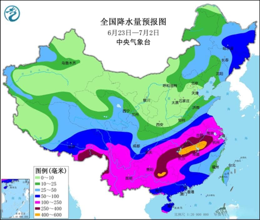 红色预警！马上波及常州！出梅时间就在…