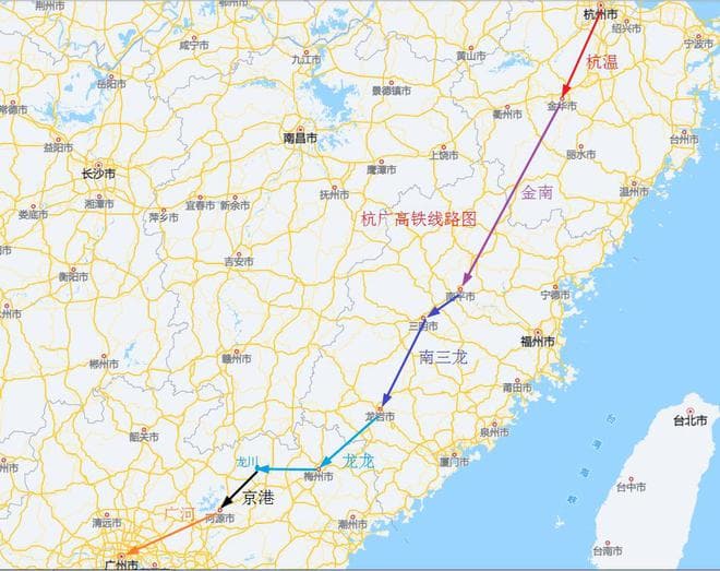 杭广高铁杭南段线路怎么走？三种规划方案还存在变数，哪种更优？