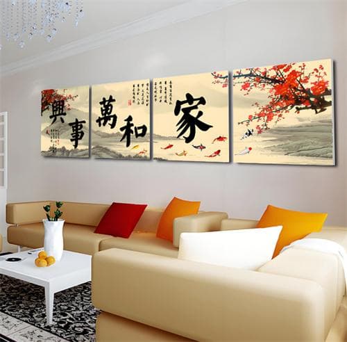 客厅挂画尺寸与墙的比例是多少