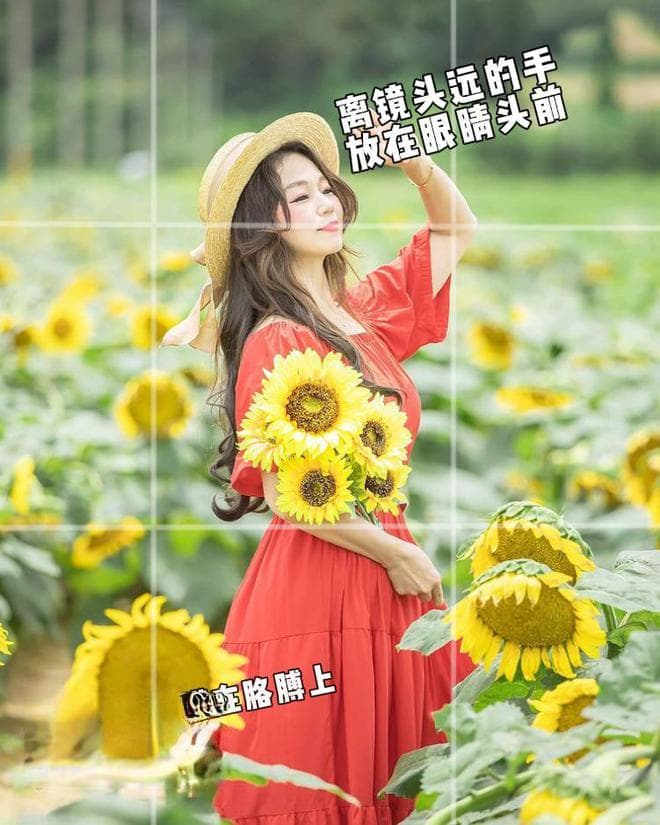 穿长裙拍照，12个姿势自然优雅