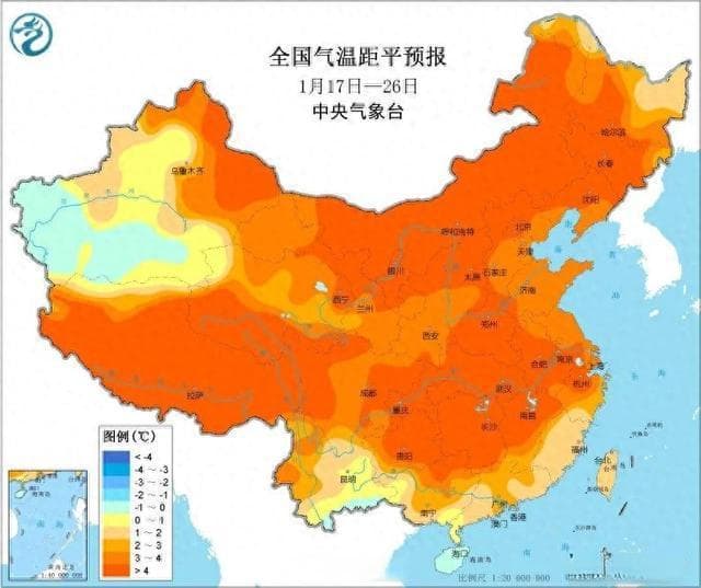 全国回暖正当时，西安月底将迎雨雪