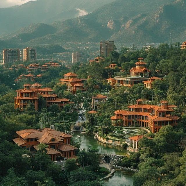 湖北武汉木兰文化生态旅游区：以木兰山为中心的自然人文胜地