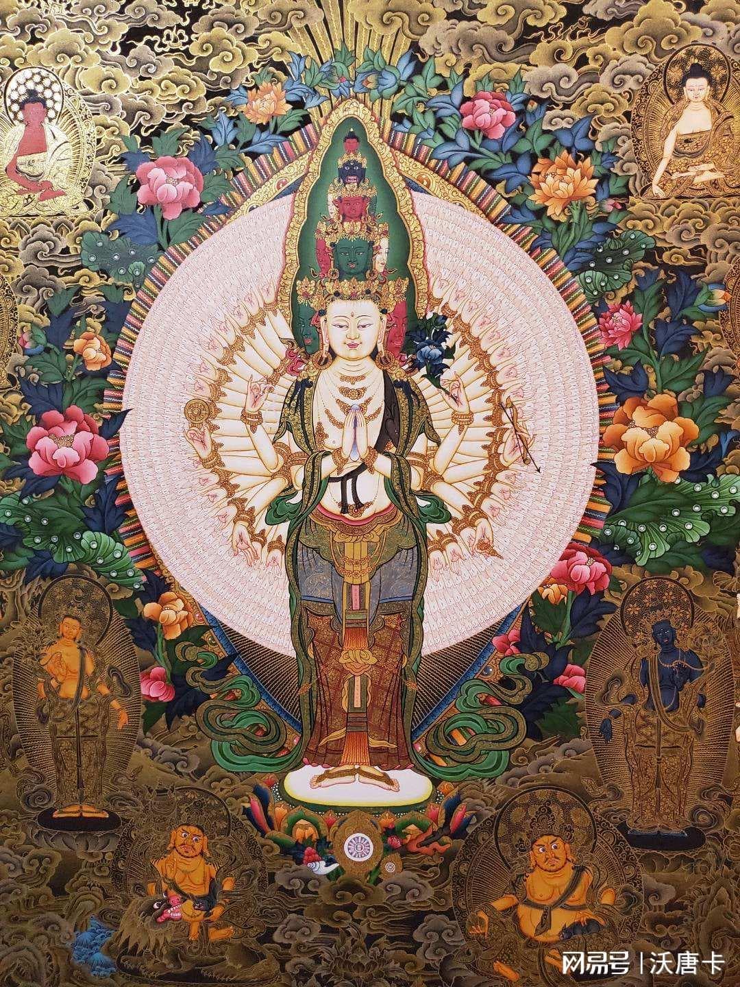 佛教艺术中的五树六花