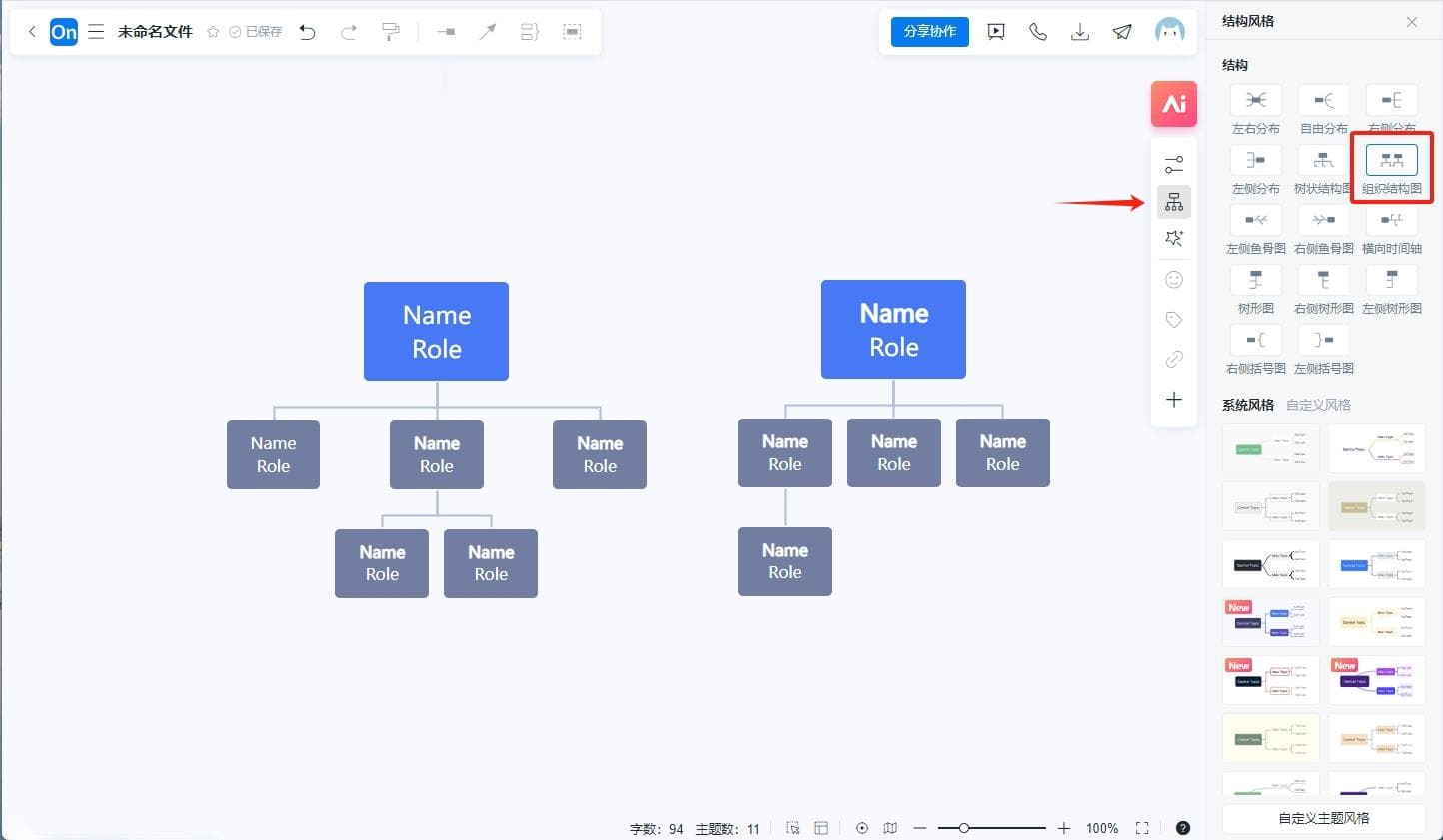 新手必读：如何快速制作高颜值组织架构图