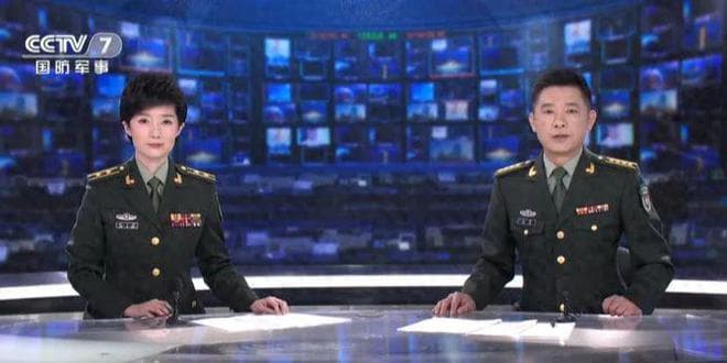 央视《军事报道》四大美女，全国唯一穿军装播报新闻的主播