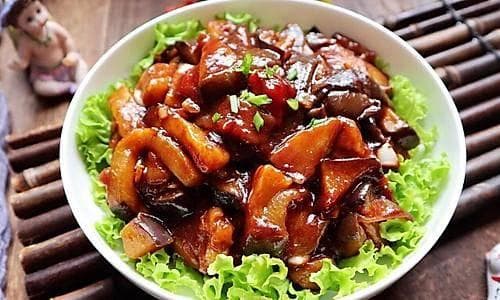 手把手教你做！家常版酱烧茄子