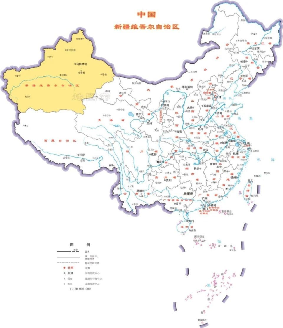 新疆人口很少？几十年增长1800多万