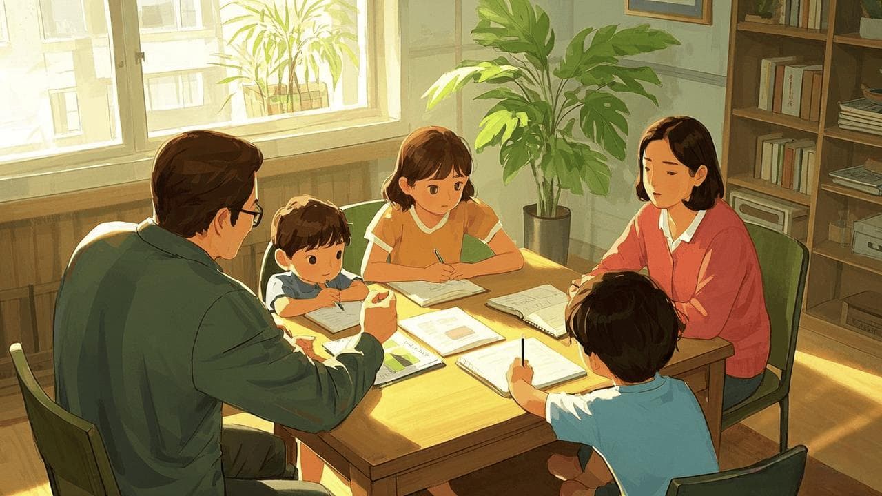 家庭会议：打开亲子对话的“第三空间”
