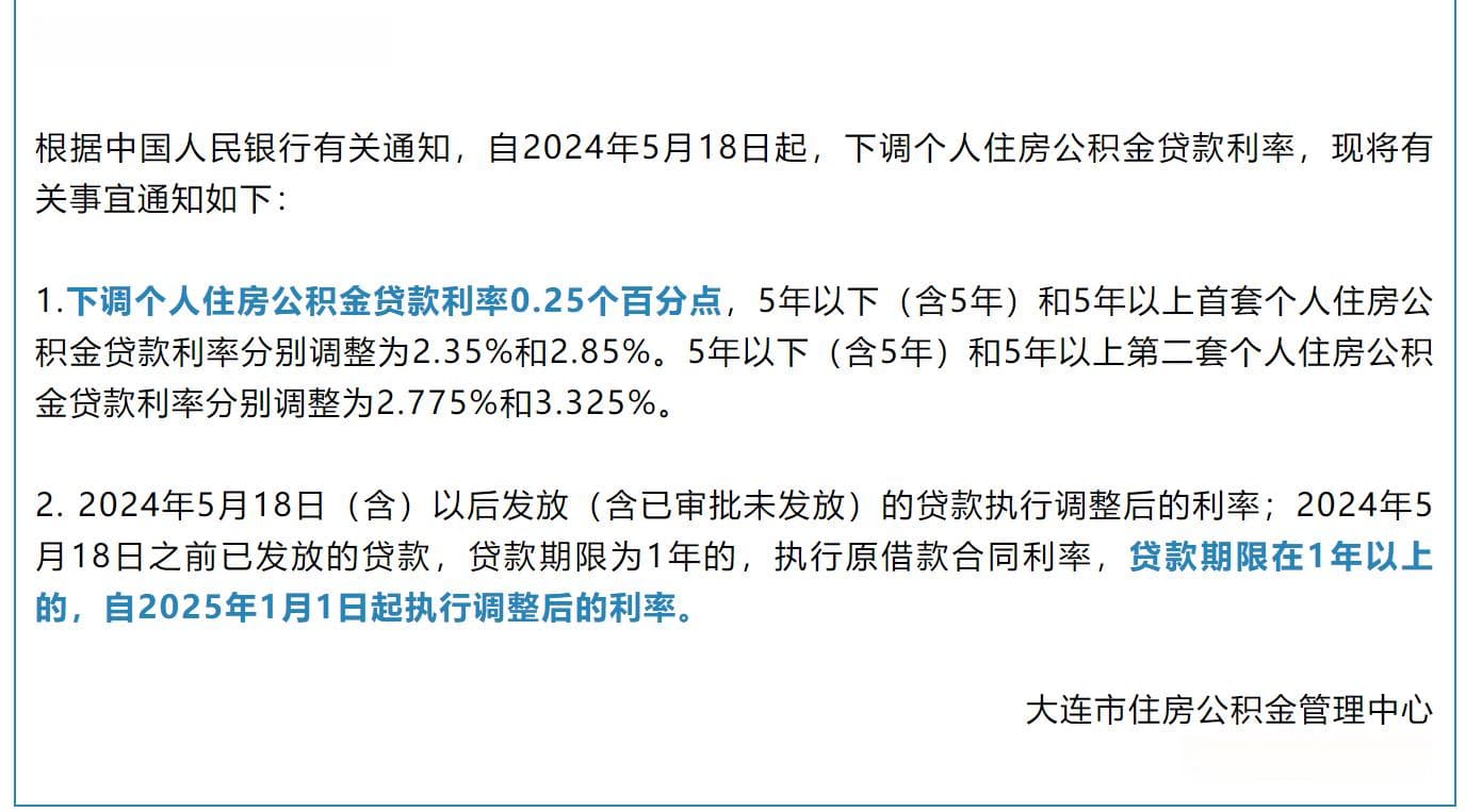 公积金利率下调，存量能否受益？各地细节有不同！