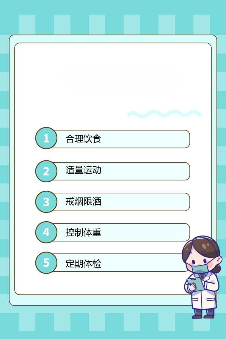 冠心病预防措施