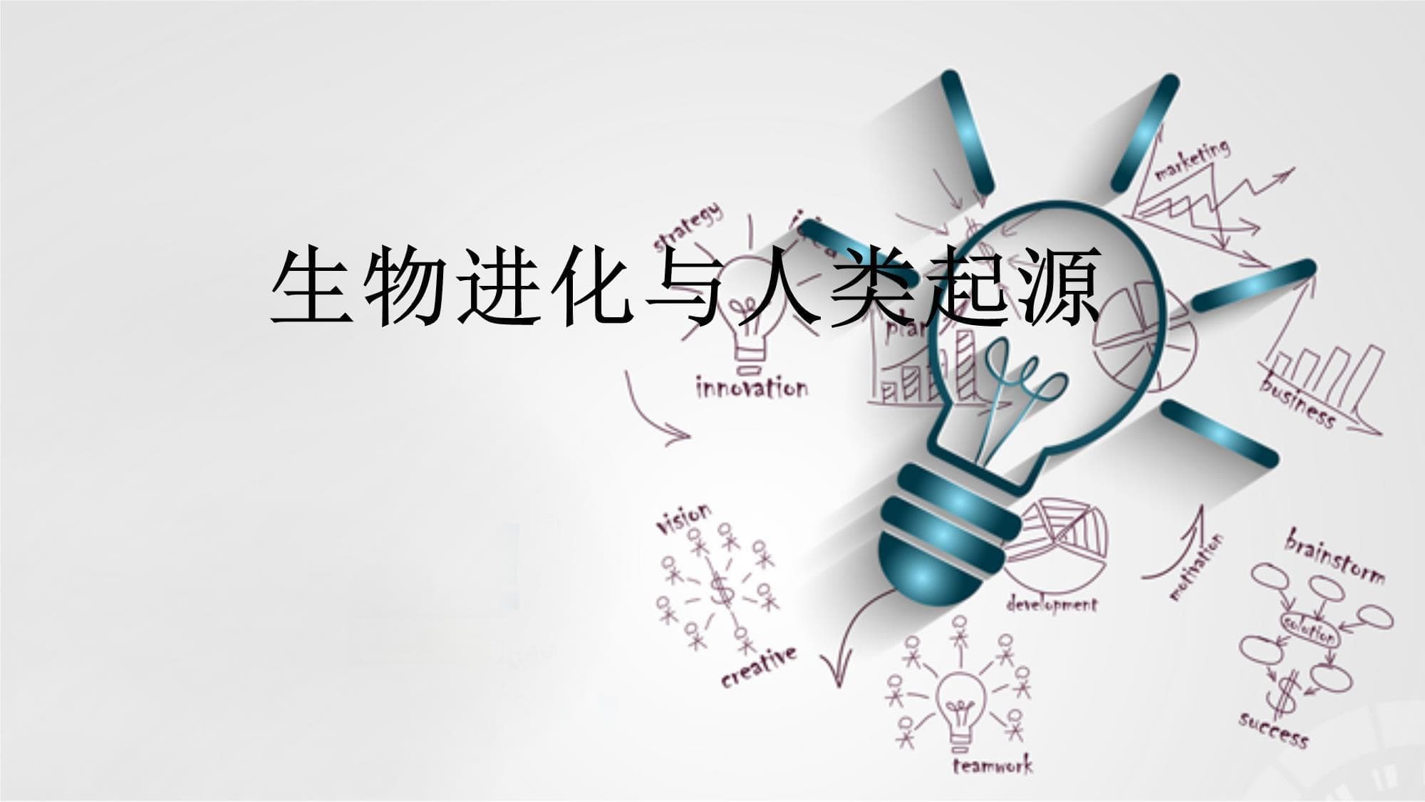 生物进化与人类起源