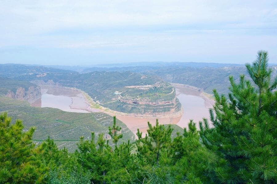 陕晋之旅：黄河乾坤湾