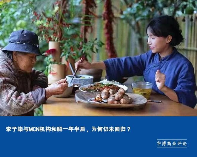 李子柒与MCN机构和解一年半后，为何仍未回归？