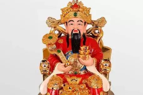 大门两侧是正位，文武财神不能放一起