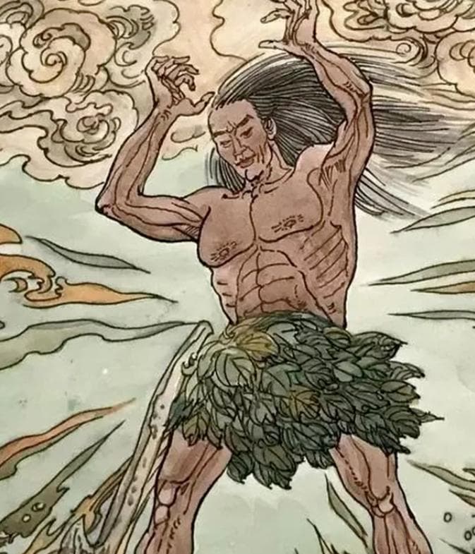盘古、伏羲、女娲、黄帝、炎帝、蚩尤、后羿人物关系