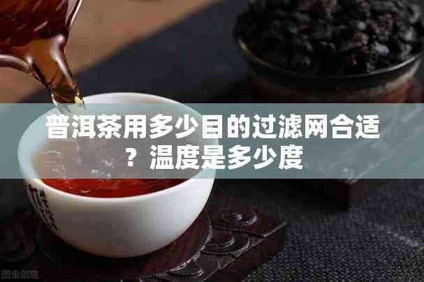 普洱茶用多少目的过滤网合适？温度是多少度