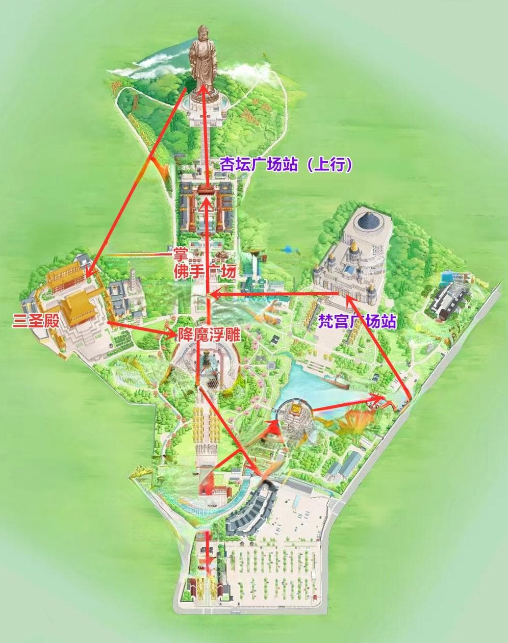 无锡灵山大佛一日游攻略，灵山胜境旅游详细攻略