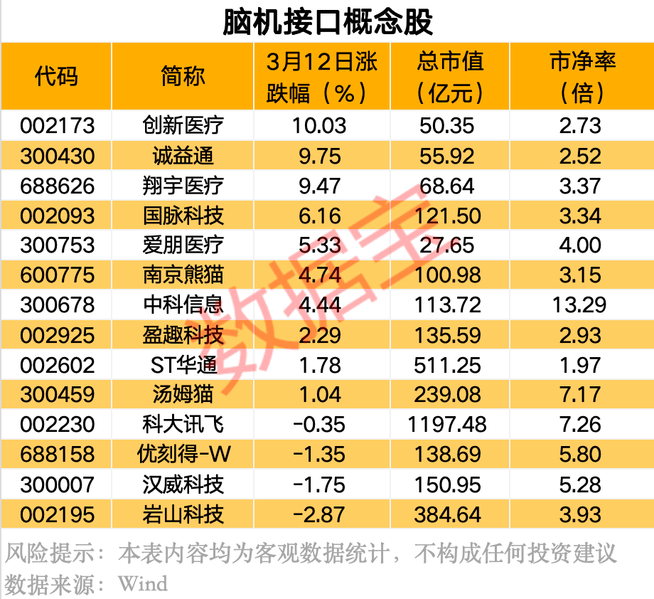 脑机接口医疗服务价格单独立项，概念股集体大涨