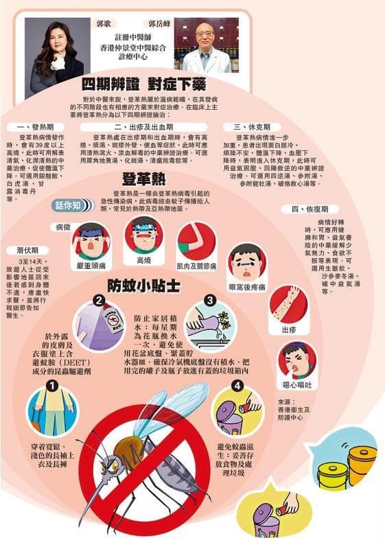 登革热中医治疗指南：四期辨证施治方案