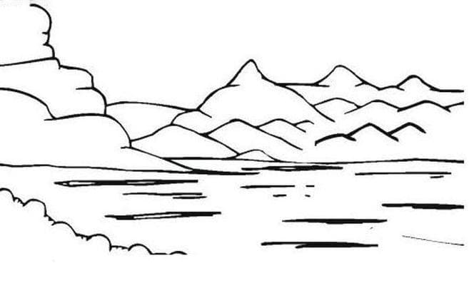 小学生如何画山水画？小学生轻松画出美丽的山水画！!