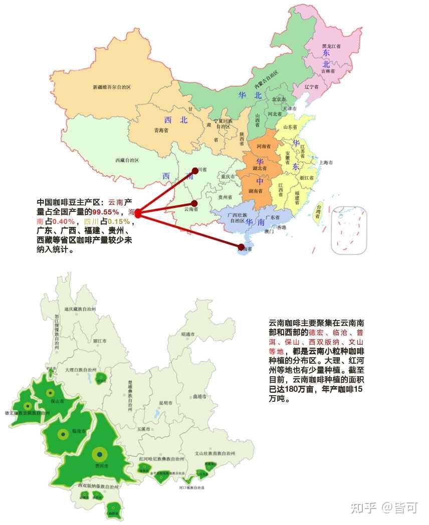全球及中国咖啡产消分布分析：从产地到消费市场的全面解读
