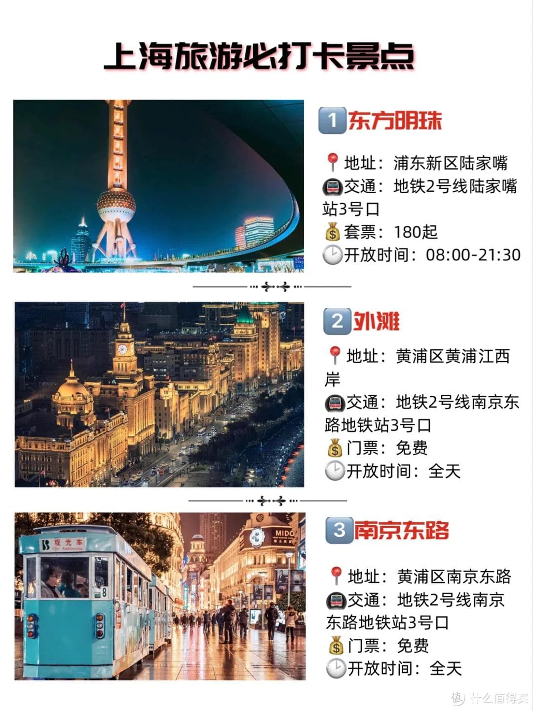 上海完整旅游攻略/看完再去