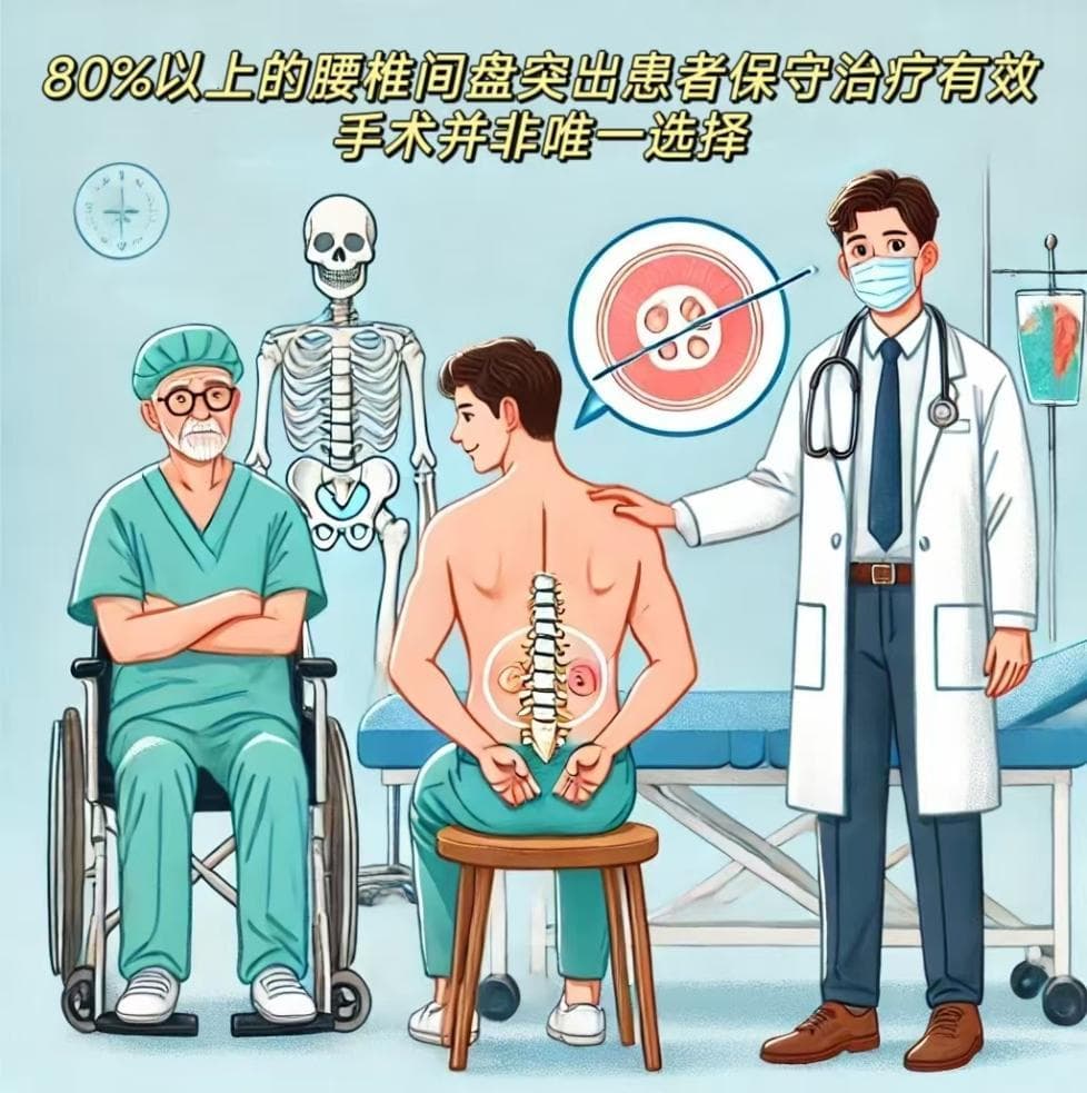 腰椎间盘突出只有手术才能好？80%以上患者可通过保守治疗改善