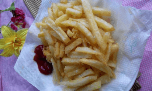 土豆炸的薯条怎么做