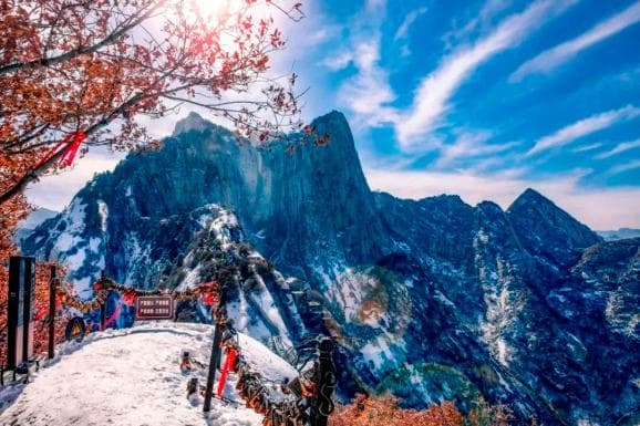 冬游华山，去体验美景养眼诗养心的乐趣