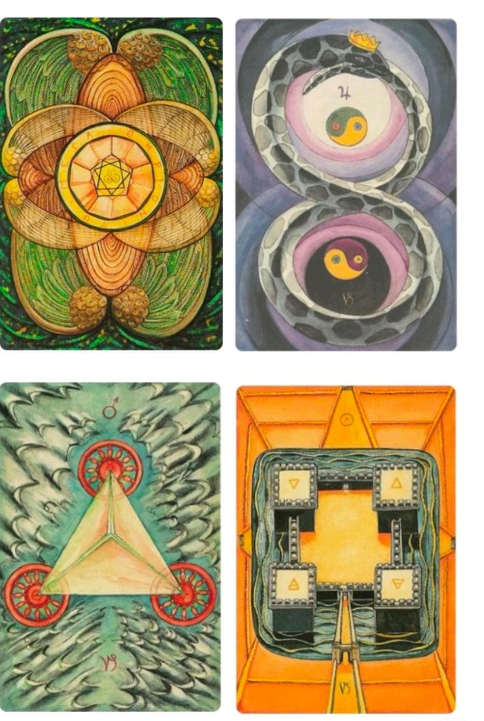 透特塔罗 全星币 解读