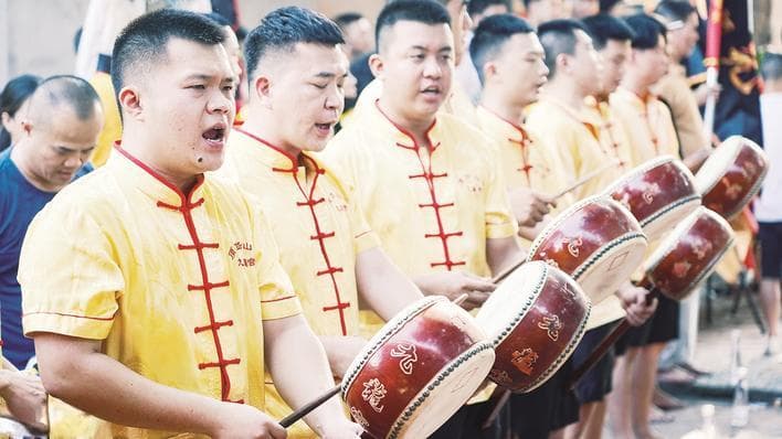 “哪吒”鼓乐亮相央视 传承千年呼唤创新表达