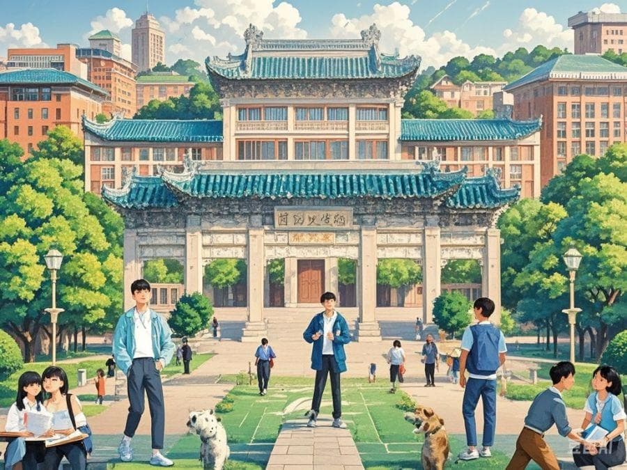 樱花烂漫，书香满园——探秘中国最美大学武汉大学的魅力与风采