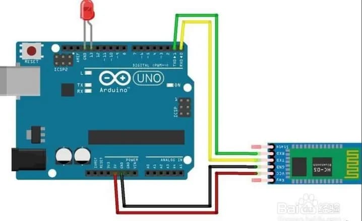 用Arduino蓝牙模块控制LED的详细教程