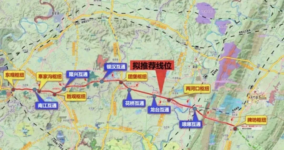 南充2025年计划开建两条新高速！
