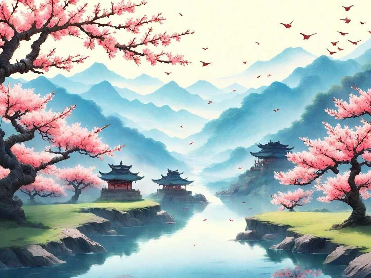 《桃花源记》：探寻理想国的梦幻之旅