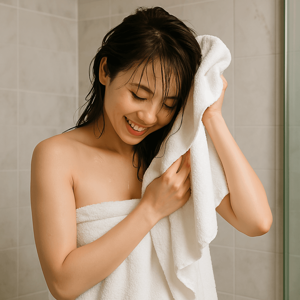 揭秘洗发后头发干燥的真相：不同方法对角蛋白的影响